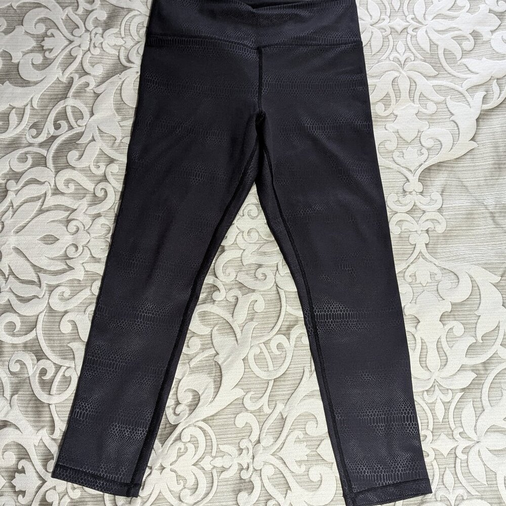 Black Venom Light n Tight Hi-Rise 7/8 24" size 8-10 - Picture 5 of 9